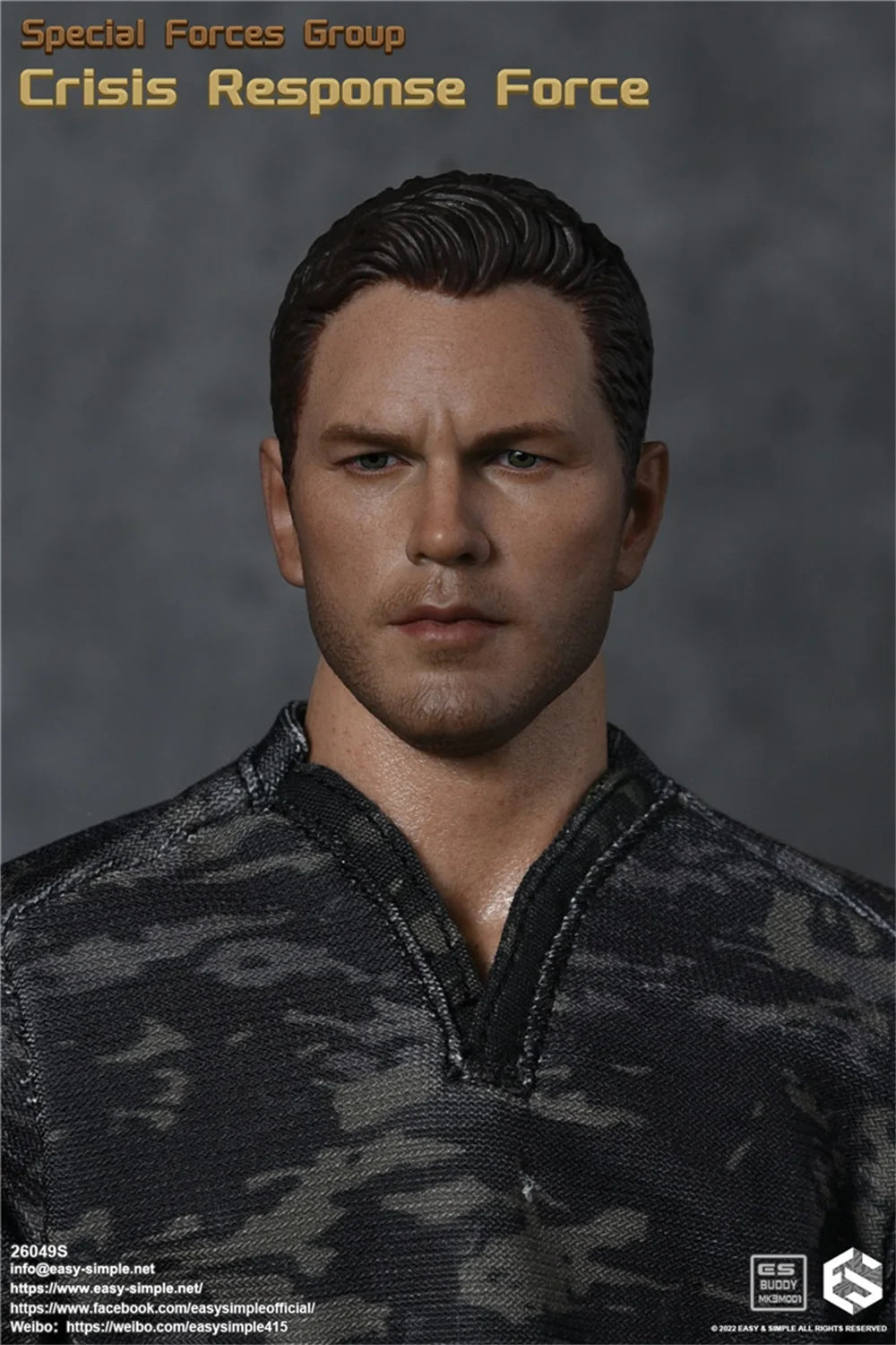 1/6th EASY&SIMPLE ES 26049S Handsome Guy Man Tom Cruise Full Set Moveable Action Figure Gift For Fans Collect About 12"