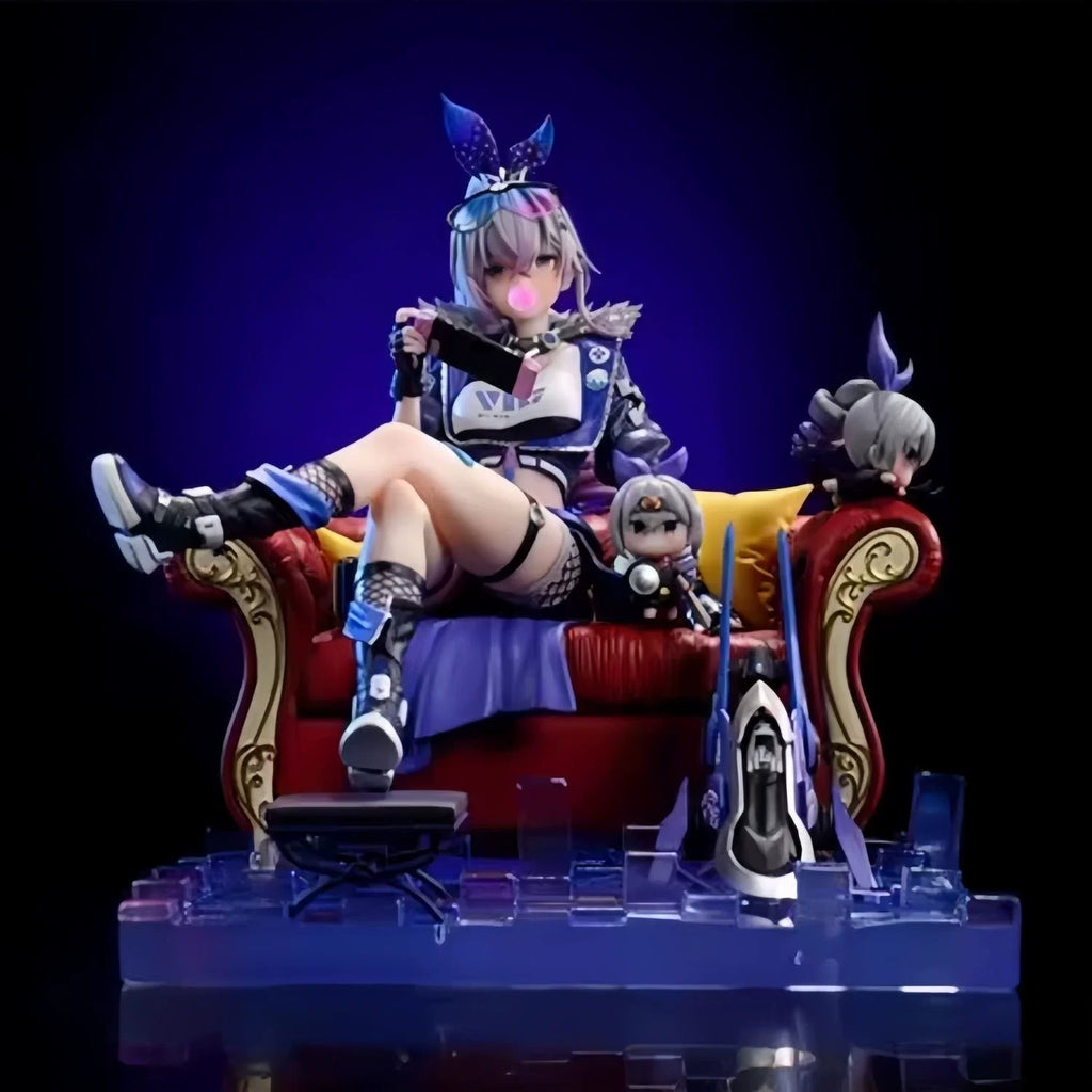 Silver Wolf Anime Figure PVC Collectible Statue Honkai Star Rail Desktop Decoration Ornament Gift for Anime Collectors