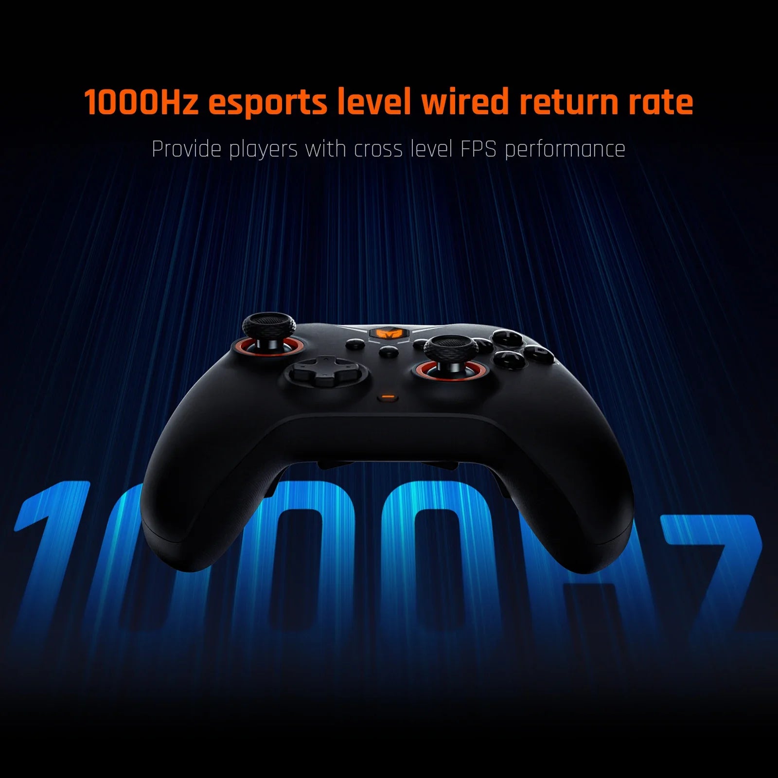 BIGBIG WON Gale Wireless Controller Motion Gamepad Control Hall Joysticks&Triggers with Thumbstick App for Switch/PC/iOS/Android