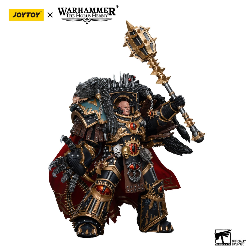 JOYTOY Warhammer 30K 1/18 Action Figures Sons of Horus Warmaster Horus Primarch of the XVlth Legion Model Toys
