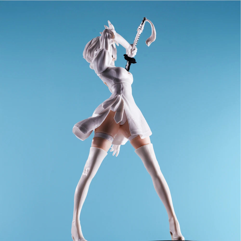 18CM Аниме Nier:automata Ver1.1A 2B Yorha No. 2 Type B Premium Chokonose екшън фигурка PVC модел колекционерски играчки детски подарък