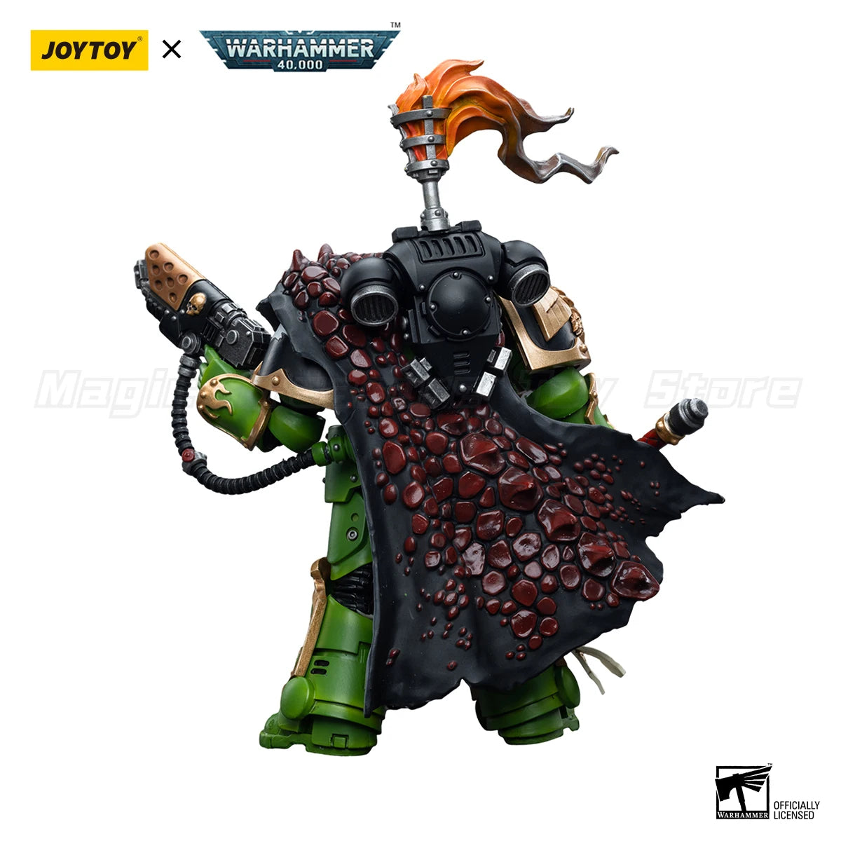 【In Stock】JOYTOY Warhammer 40K Salamanders Captain Adrax Agatone Figure Toys Gifts 1/18 Action Figure