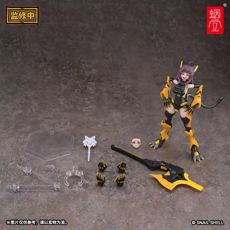 TYCTOYS NEW IN STOCK  Snail Shell 1/12 TIGER-05 Galanthus Nivalis Pot Tiger Movable Eyes Full Set 6in Mobile  Action Figure Toys