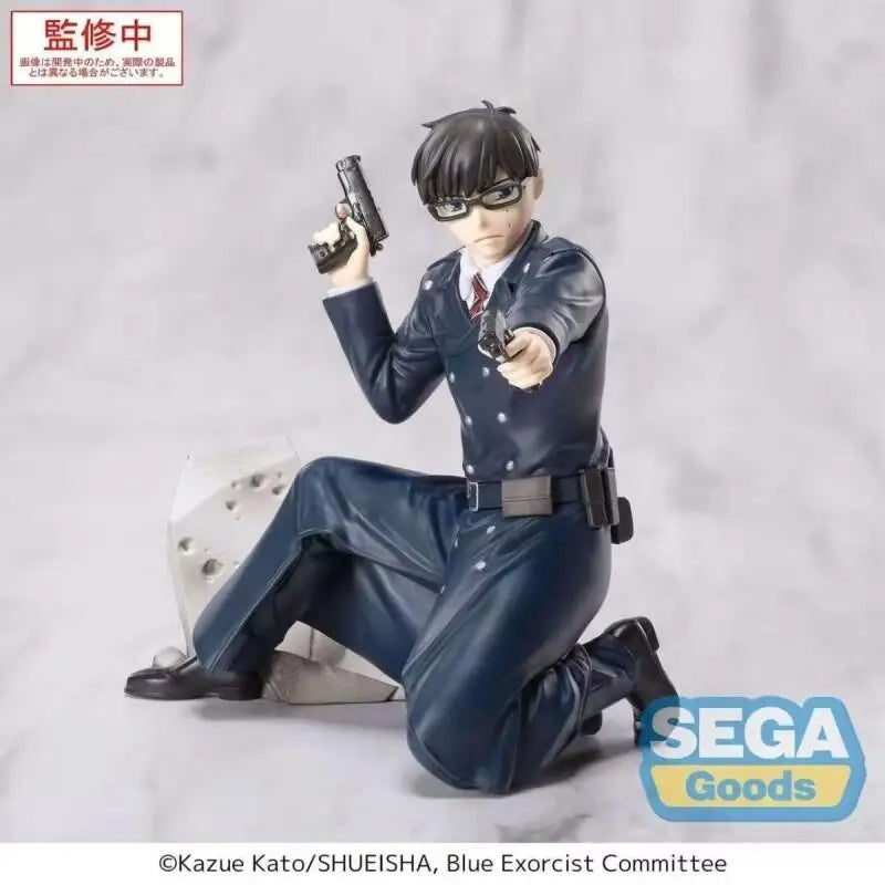 100% Genuine Sega Blue Exorcist Okumura Rin Yukio Pvc Anime Figure Model Collector Ornament Toy Gift New and Unopened In Stock