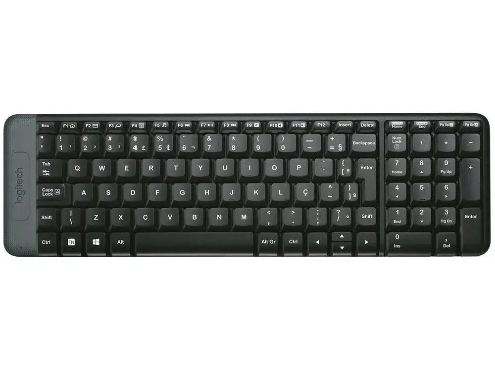 Logitech MK220 USB-Kabelloses Tastatur-Maus-Set – Spritzwassergeschütztes Design, Büro/Gaming/Desktop-Computer/Laptops, Geschenk