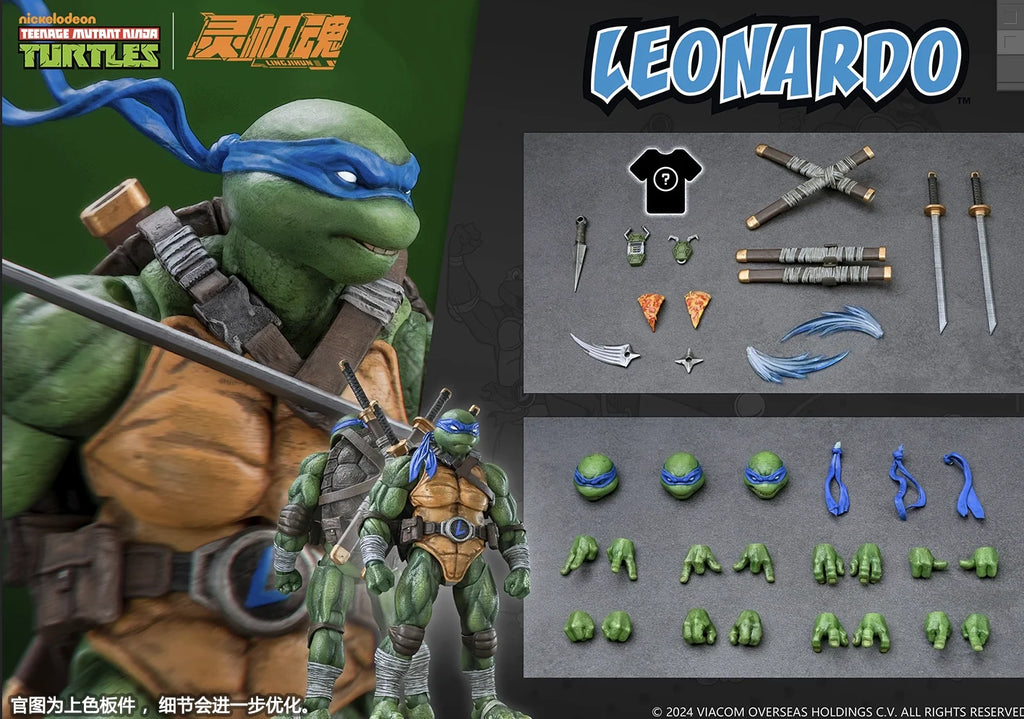 In Stock Ninja Turtles Teenage Mutant Ninja Turtles Raphael Leonardo Teenage Mutant Ninja Turtles 1/12 Action Figure