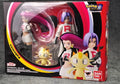 Bandai Original Pokemon S.H.Figuarts SHF Ash Ketchum Pikachu Jessie James Meowth Anime Action Figures for Kids Gift Toys