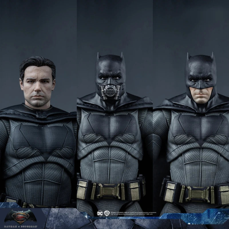 DC Batman Fondjoy Batman Movie Character Model Limited Head Sculpt Action Figures 19cm Collect Ornaments birthday gifts for boys