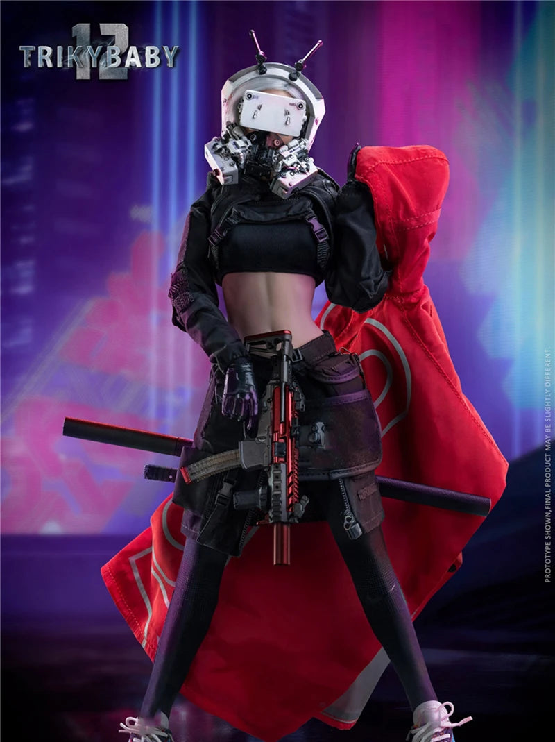 Verycool Vcf-2060 1/6 Women Soldier Punk Trickybaby Handsome Battle Beauty Girl Combat Suit Version 12" Action Figure Model