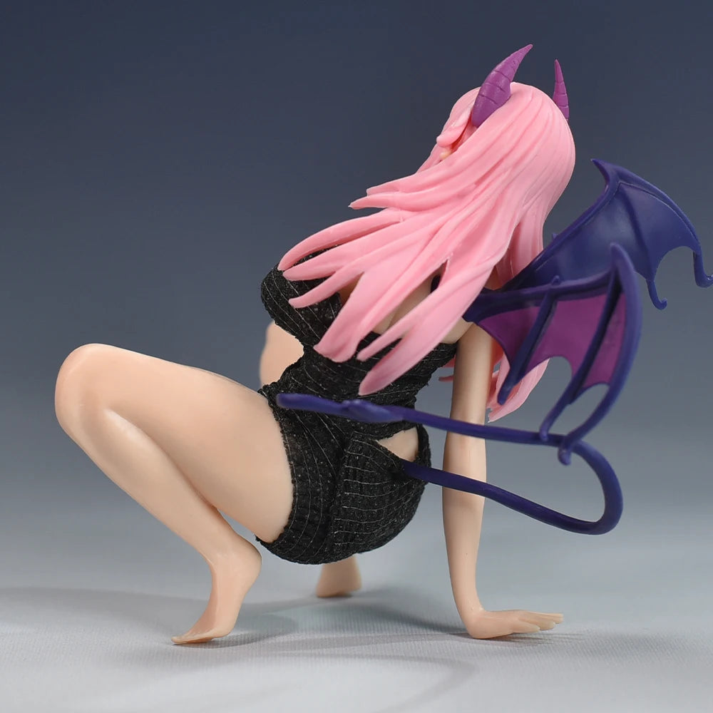 14cm Japanese Anime Figure Succubus Gakuen Nem Figure Lilim Sexy Girl PVC Action Figure Collectible Model Toys Gift