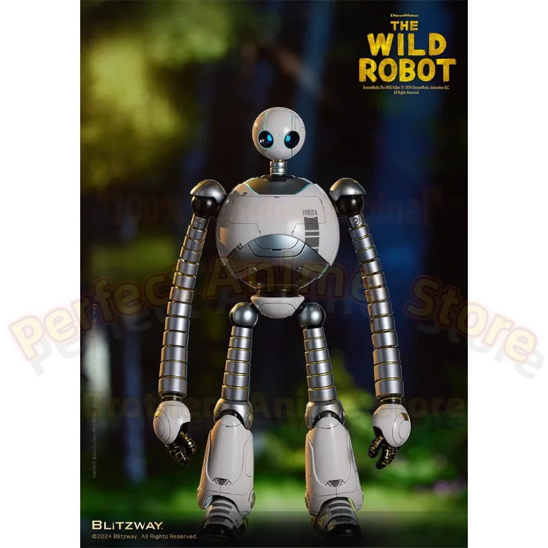 Presale BLITZWAY Dreamworks Wilderness Robot Robot ROZ BW-CA-11601 Moving Model Collection Gifts
