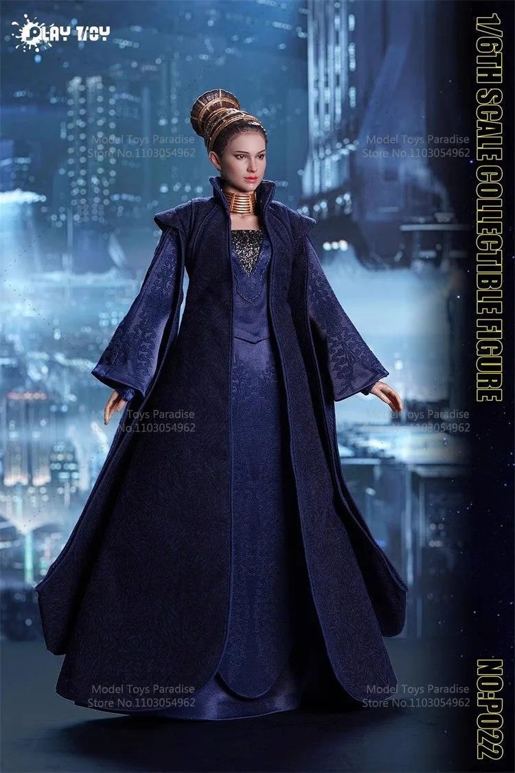 PLAY TOY P022 1/6 Collectible Toys Galactic Senator Padmé Queen Woman Soldier 12inch Action Figure Model Gifts