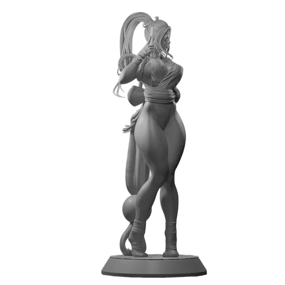 Mai Shiranui Miniature Figure 1:24 Resin Model Kit Unpainted Plastic Model Kit  Anime Figure A582