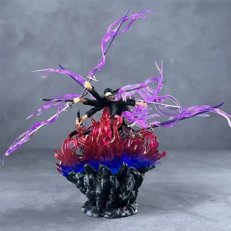 One Piece 15cm Anime Figure Roronoa Zoro Statue Action Figure Collection Model Kid Toy