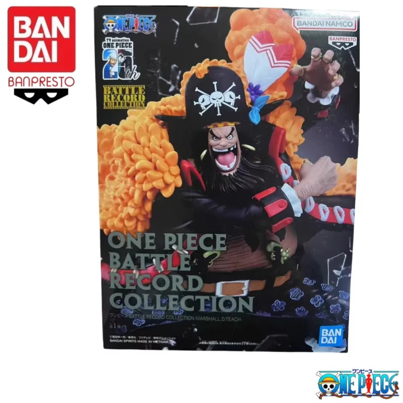 Bandai Original One Piece Anime Garage Banpresto Marshall D Teach King of artist Rob Lucci Awakening Brand New Boxed