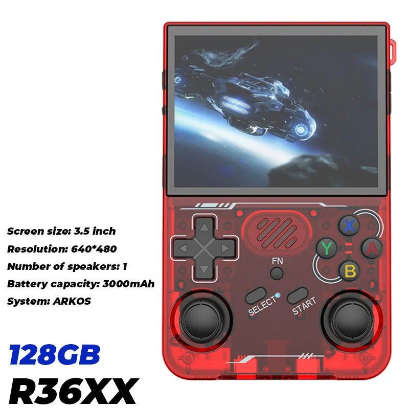 FUNKIDDY Retro Handheld Game Console R40XX pro Max Wi-Fi Compatible R36XX 20000+ Games Player Gift for Boys And Friends