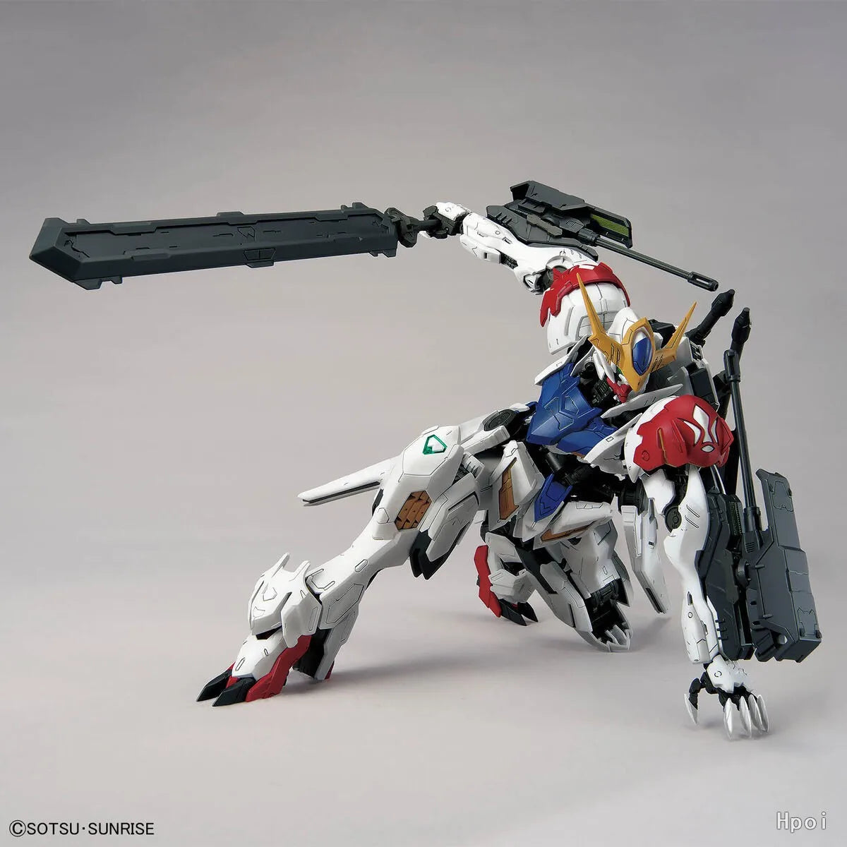 Bandai MG 1/100 Model Kit ASW-G-08 Gundam Barbatos Lupus Assembled Anime Action Mech Product Figure Gift for Collector