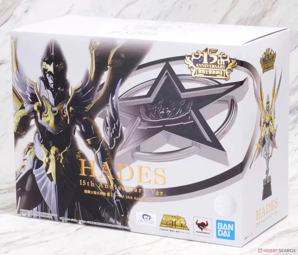 BANDAI Saint Cloth Myth EX Hades 15th Anniversary Animation Action Collection Figure Model Toy Collection in Stock