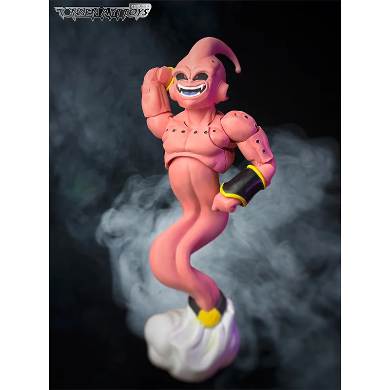 100% In Stock Original Tonsenarttoys Dragon Ball SHF Majin Buu Adolescent Malevolence Anime Action Collection Figures Model Toys