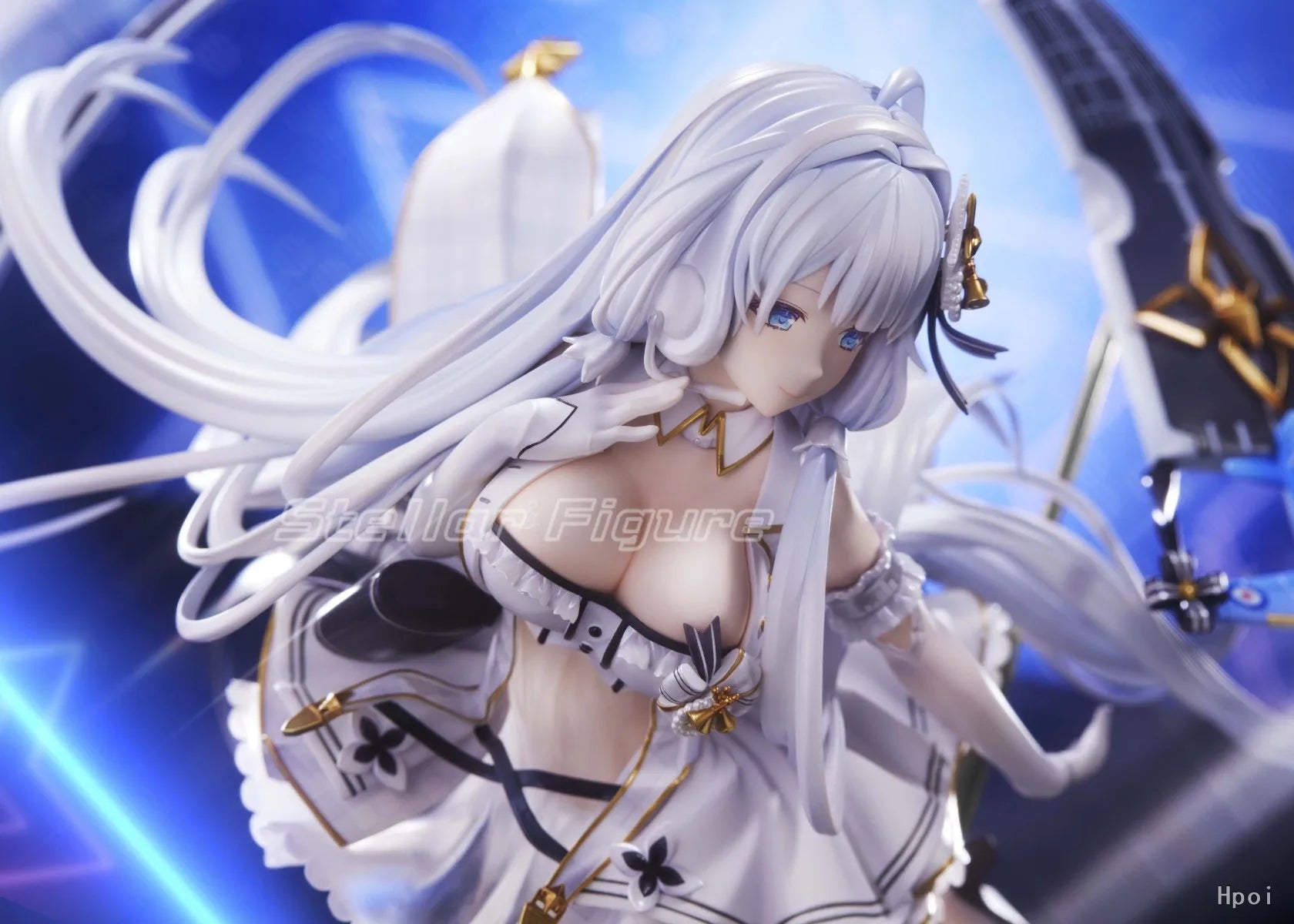 【SF】In Stock GOLDEN HEAD Azur Blue Route HMS Illustrious 1/6 Ratio Original Collection Figures Gifts
