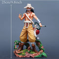 25cm 9.8 inch Anime Usopp Action Figures Pvc Statue Desktop Ornamen Collection Statue Model Decoration Room Desk Toys Children G