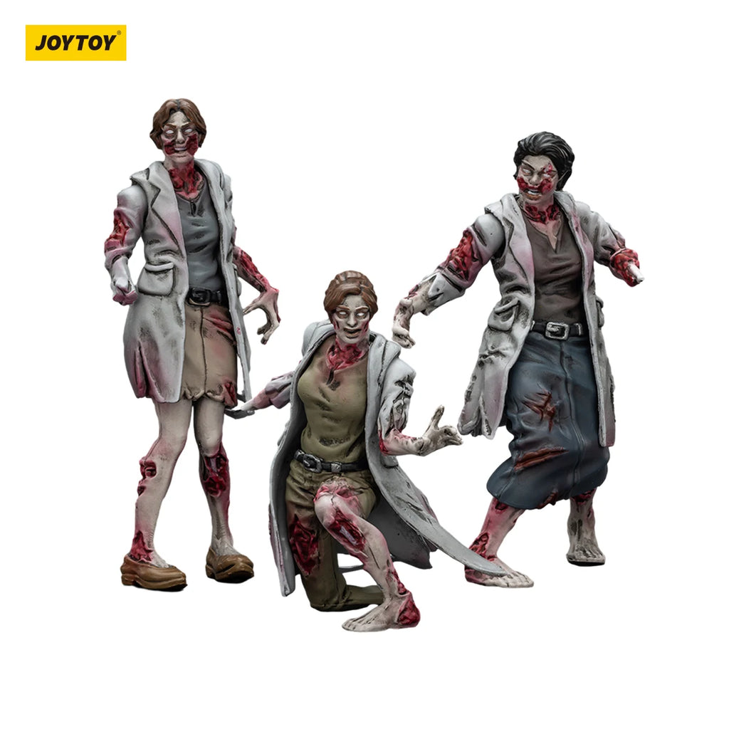 [IN-STOCK]JOYTOY Dark Source Action Figure Dark Source Zombie Figure Security Guards 11P  birthday