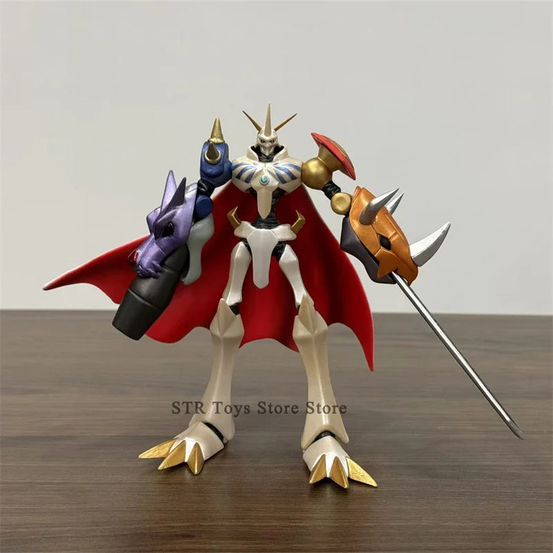 Digimon Adventure Anime-Figur Omegamon Dukemon Actionfigur 17 cm Modell Statue Puppe Sammlerstück Dekoration Spielzeug Geschenke
