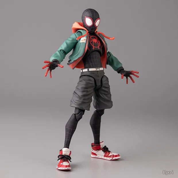【MT】Sentinel Marvel SV-Action Spider-Man: Into The Spider-Verse Spider-Man (Miles Morales) Anime Figure Collection Model Toys