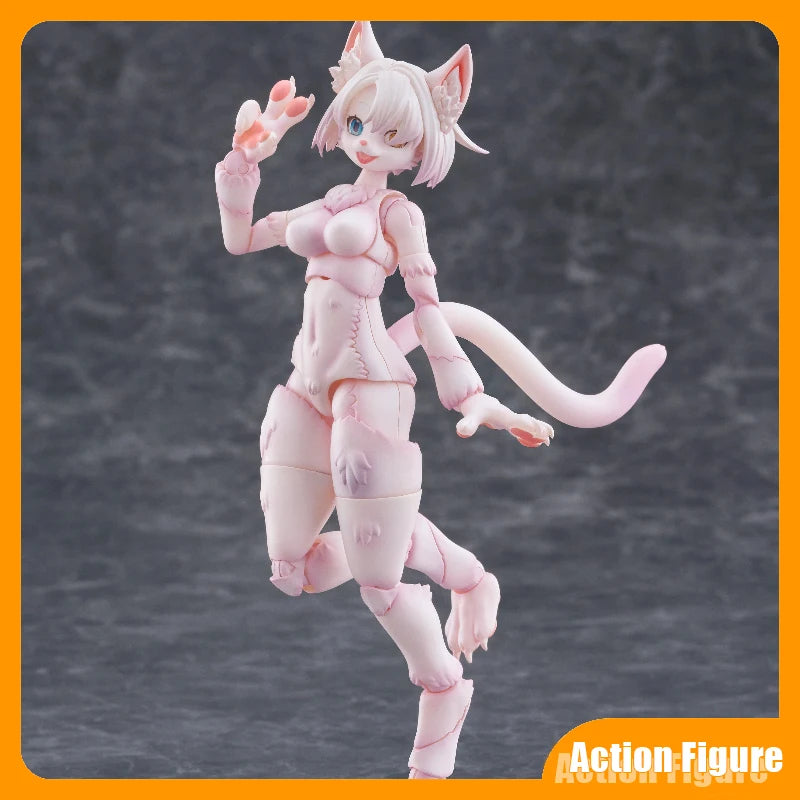 In Stock Genuine Qingdao Society Kemopla Kp-01 02r Ka-01 Gomani Japanese Wolf Glue-Free Action Figure Model Toys Ornament Gifts