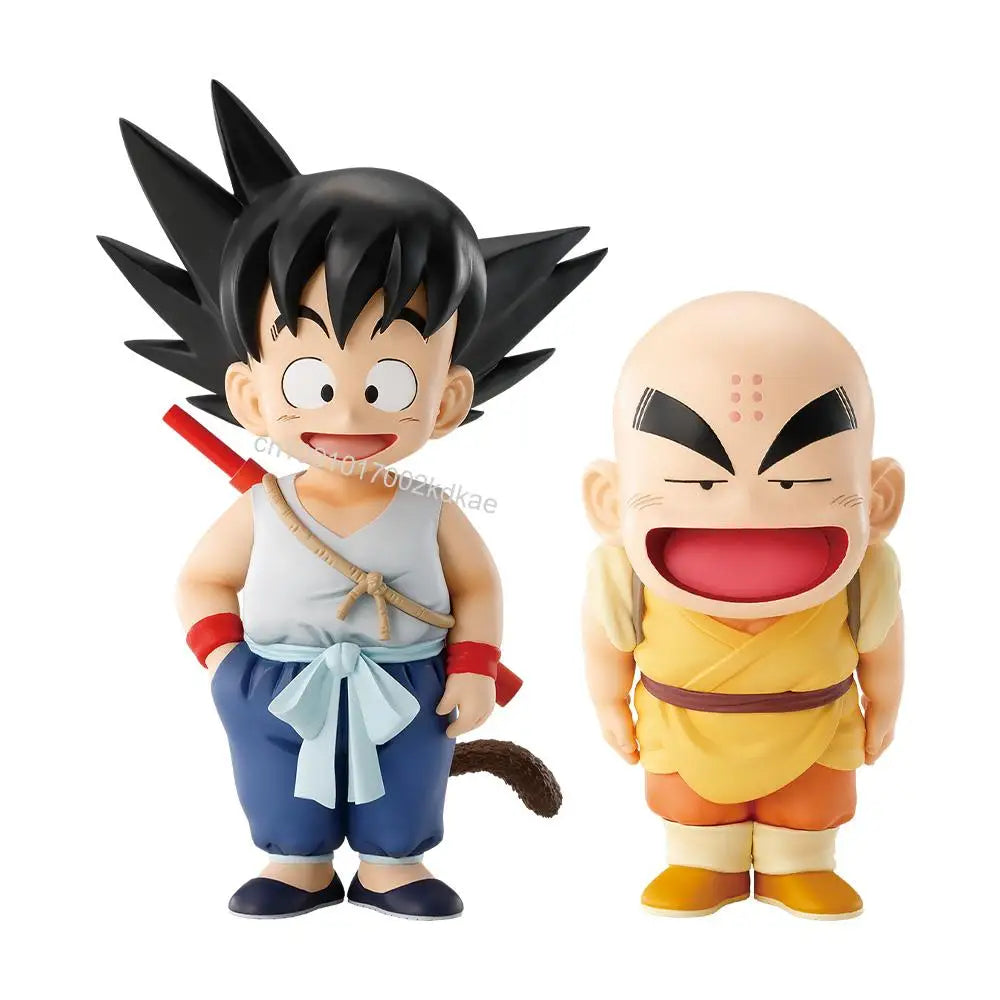 In Stock Bandai Ichiban Kuji Dragon Ball Goku Krillin Yamcha Master Roshi Bulma MASTERLISE Anime figure Models 100% Original
