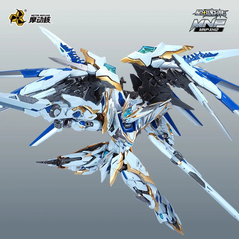 In Stock Originate MOTOR NUCLEAR MNP-XH12W GAN JIANG White version Assembling Movable Toys Model Mecha DIWEIXING FENGRENLING