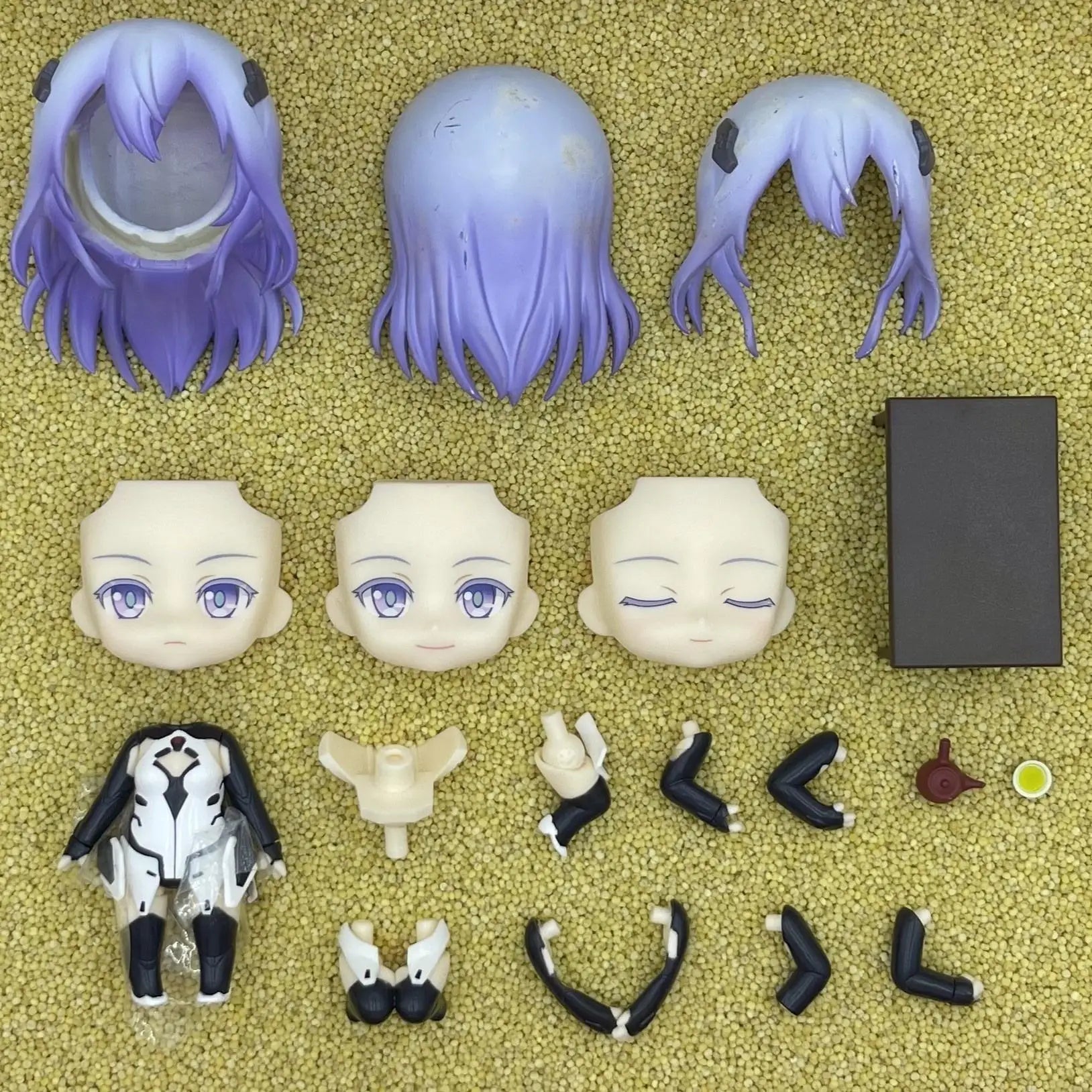 aidang GSC Clay Man Face doll face hair doll accessories