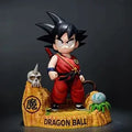 48cm New Dragon Ball Anime Figure Son Goku Peripheral PVC Model Scene Statue Desktop Decoration Ornaments Birthday Gifts Toys