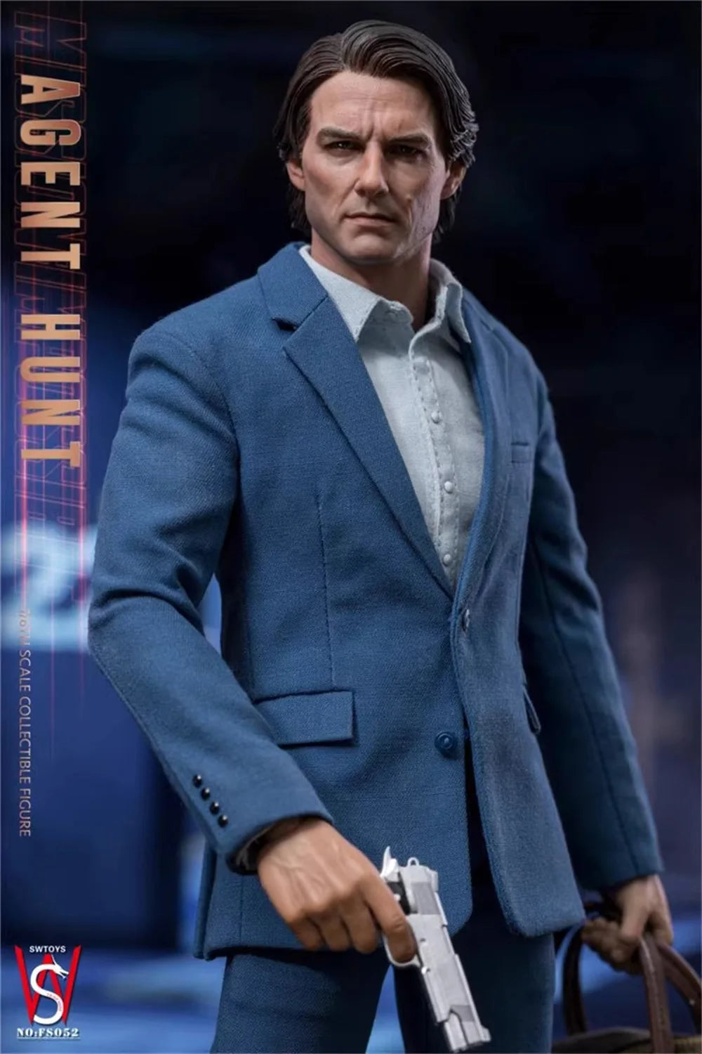 FS052 Mission the the Impossible Handsome Guy Tom Cruise Platform Full Set Moveable Action Figure Gift For Collect 1/6 SWTOYS
