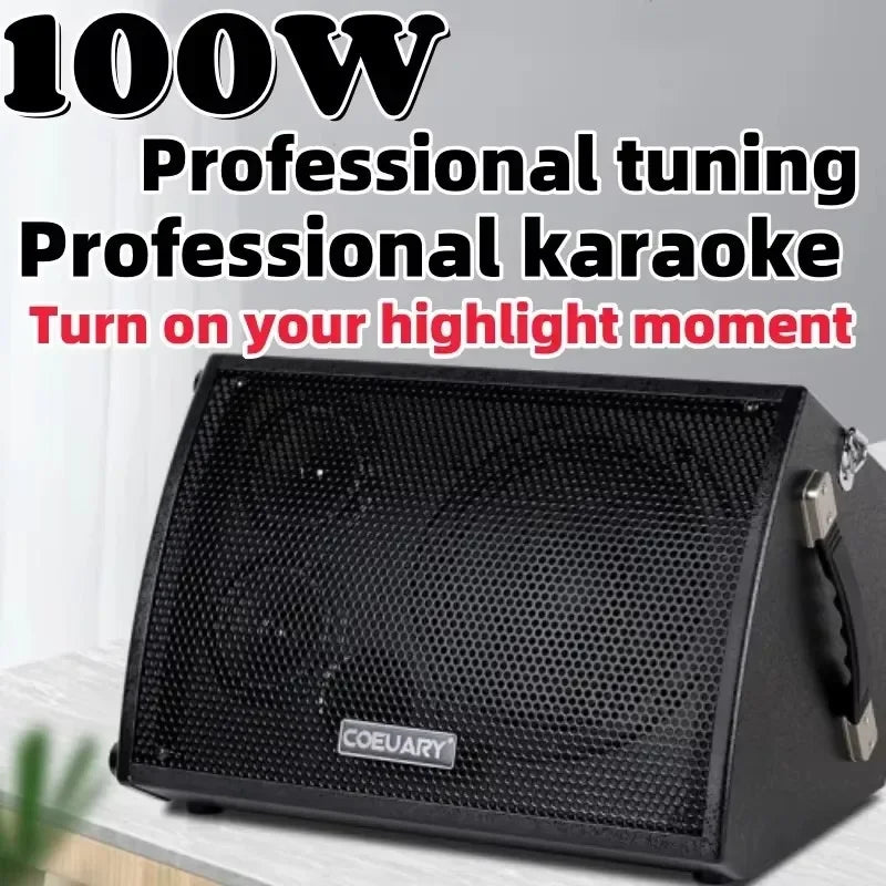 100W High Power Portable Caixa De Som Bluetooth Speaker Electric Guitar Amplifier Outdoor Playing And Singing Bass Subwoofer AUX