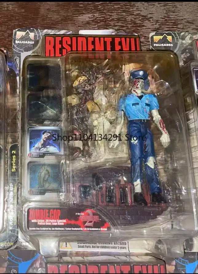Original  Resident Evil Jill Foster Fly Skin Leather Jacket Tyrant Limited Edition Rare Collectible Figure Gift