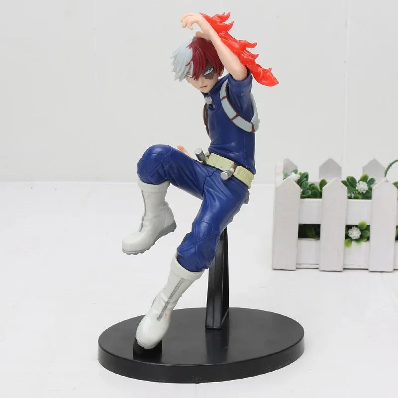 13-20CM Anime My Hero Academia Figure Midoriya Izuku Bakugou Katsuki Todoroki Shouto Figure No Hero Boku Figure PVC Action Toys