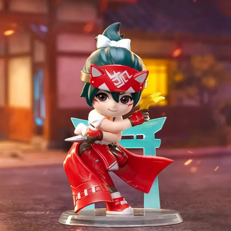 POP MART Overwatch Play of The Game Series Trendy Blind Box Toys Mystery Box Mistery Action Figure Surprise Model Gift