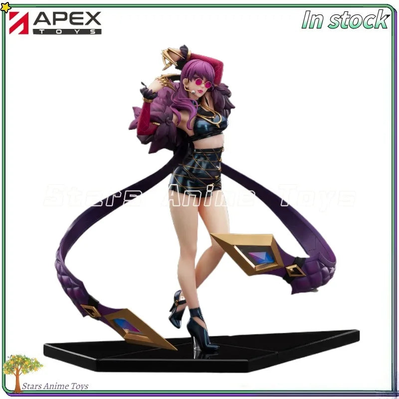 Original APEX-SPIELZEUG LOL Evelynn K/DA 1/7 Animation Figuren Ornamente Sammlung