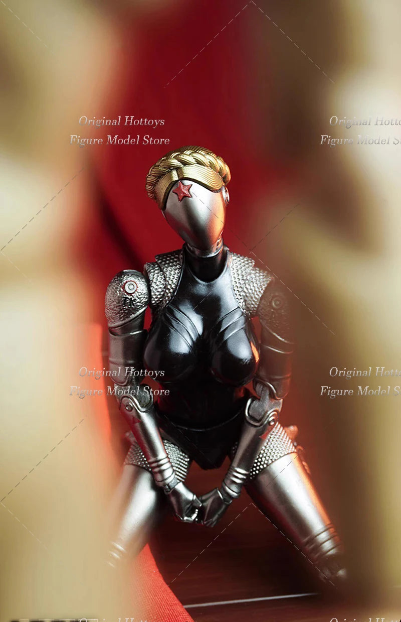 In Stock Wikeetoys WKT002 1/12 Scale Female Soldier Atomic Twinnies Robot Full Set 6-inches Action Figure Model Doll Gifts