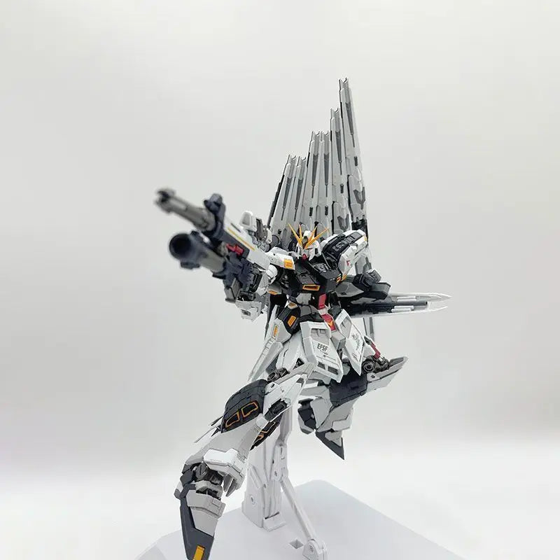 【IN STOCK】 V-TIGER 1/100 VT02 NU Soldier Assembly Model Toys RX-93-v2 YUJIAOLAND V Mecha GK Pre-coating Alloy Skeleton Model