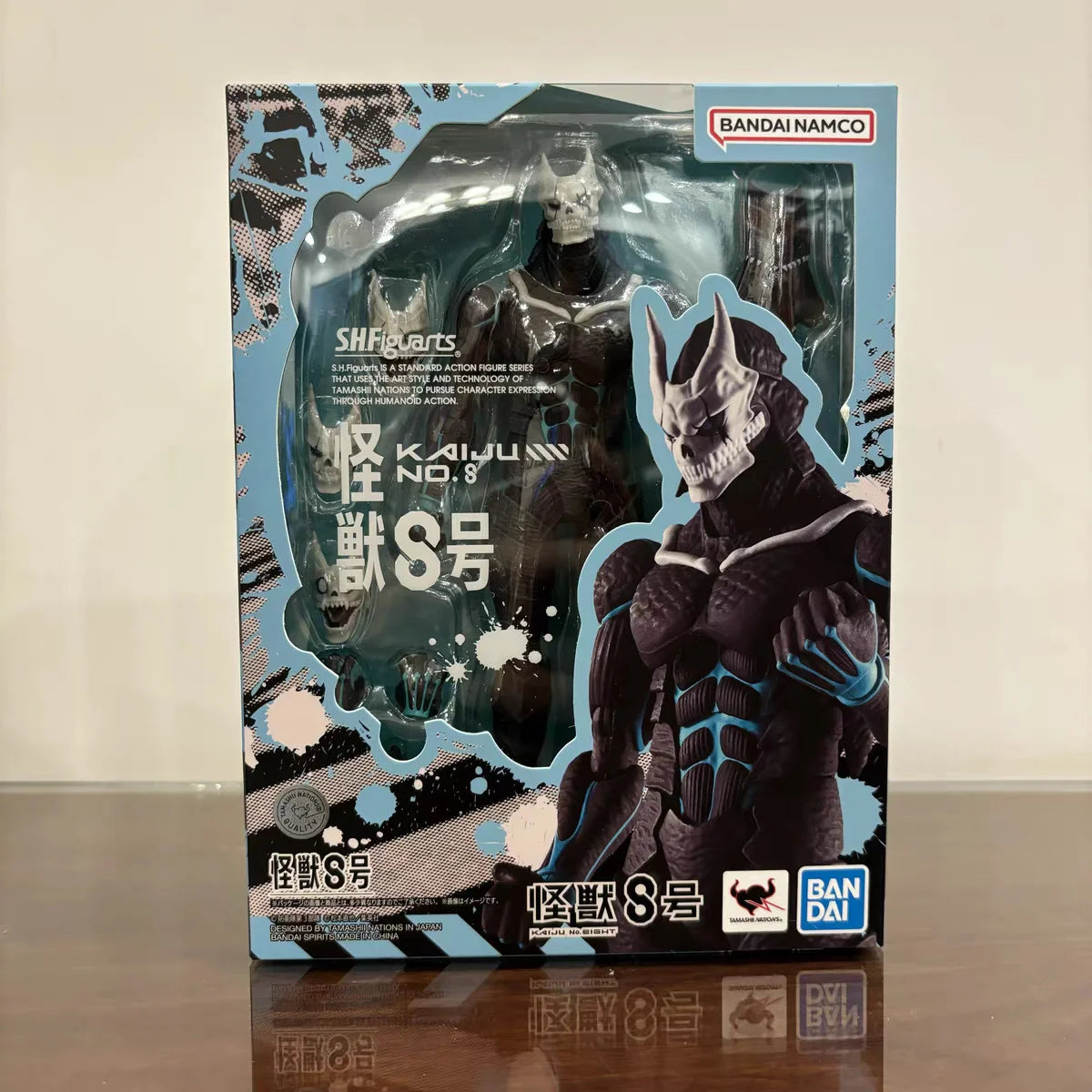 In Stock Bandai S.H.Figuarts Shf Kaiju No.8 Kikoru Shinomiya Model Kit Anime Action Figures Finished Model Kit Toy Gifts For Kid