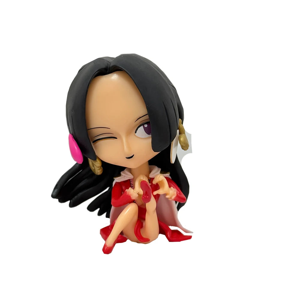 Anime One Piece Figure 17 Styles Zoro Luffy Sanji Ace Robin Nami Frank Usopp Brook Chopper PVC Decoration Figural Model Toy Gift
