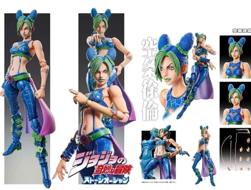 Cool  Action Statue Jojo'S Bizarre Adventure Part Anime Pvc Action Figure Collectible Model Doll Birthday Gift