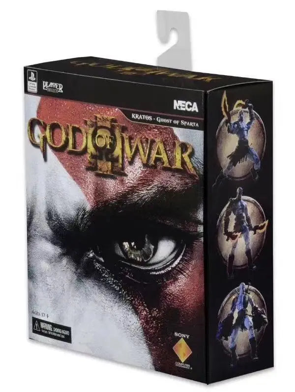 NECA God of War Ultimate Kratos Екшън фигурка Винилова фигурка Кукла Колекция Игра Модел Играчка