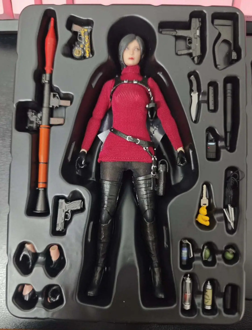 In-stock Brotoys Resident Evill 4 Ada Wong Remake 1/12 Action Figure Model Collectible Gift