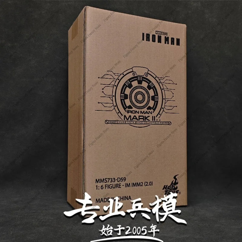 Special Offer In Stock HOTTOYS HT 1/6 Die-cast Alloy Iron Man Mark 2 MK2 2.0 MMS733D59 Action Figure Toy Gift Collection for