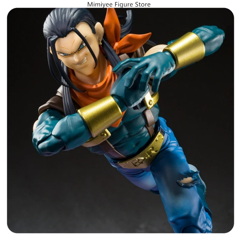 Dragon Ball Android 17 Super 16cm Articulated Figure Model Statue Desktop Decoration Gift