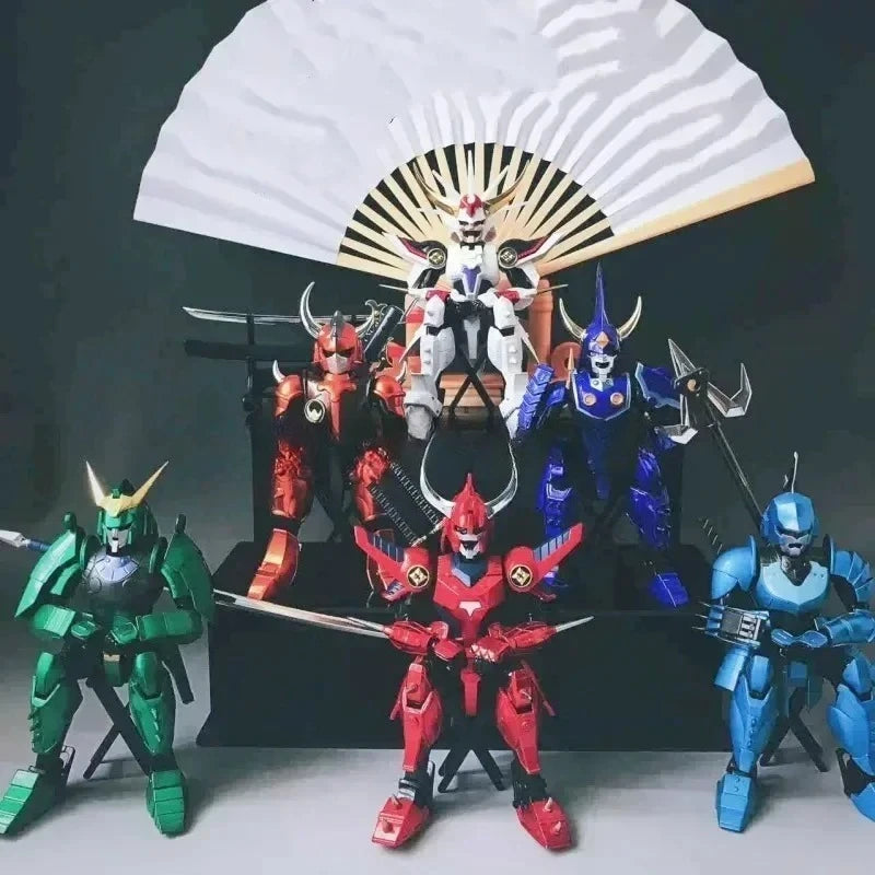 Original In Stock Bandai   Demon Altar Fighter Armor Full Set of 6 Handicrafts Boy Gift Model Toys
