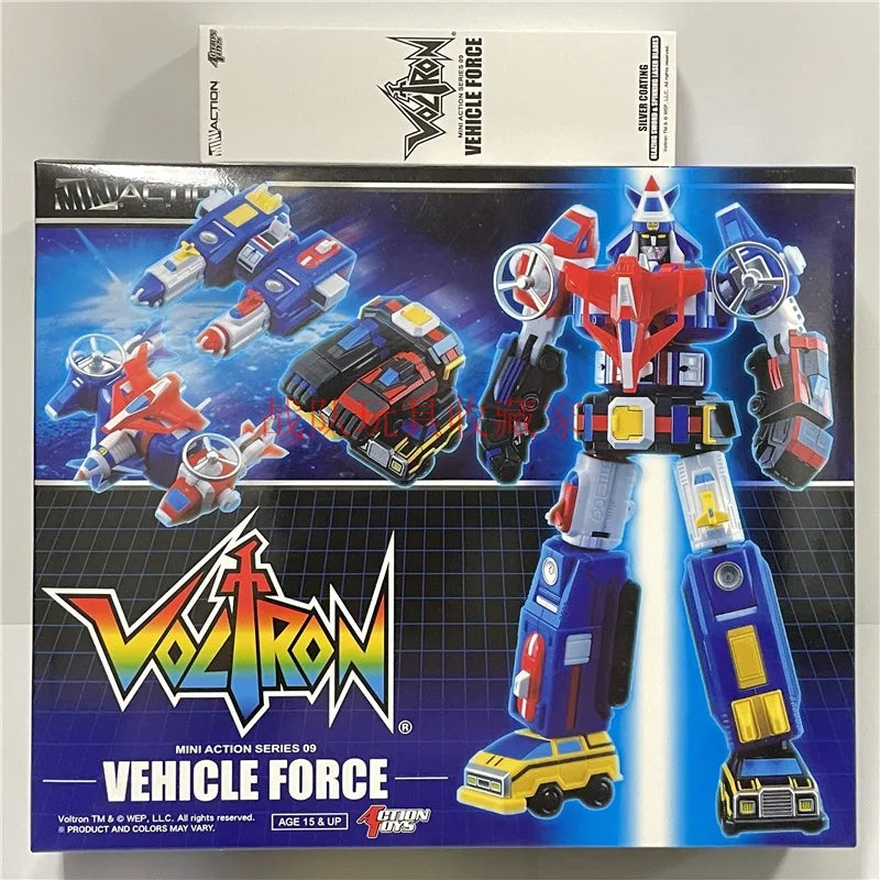 In Stock Original Bandai Toys Dairugger Voltron Mecha Fleet Daleka 15 Machine Split-fitting Mobile Doll Boys Gift